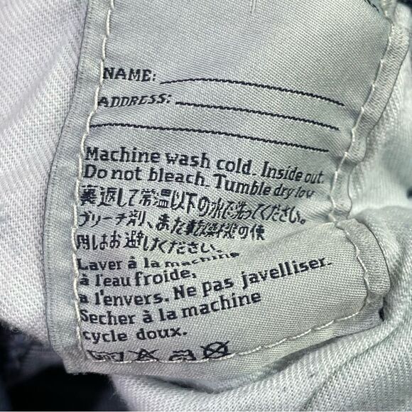 Ag Adriano Goldschmied The Stilt Roll Up Jeans Women's 27 Blue Skinny Low Rise - Picture 8 of 13